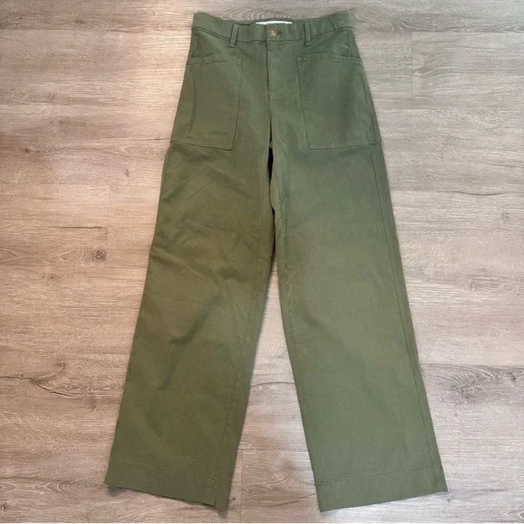 Frank & Eileen Wide-Leg Carpenter Pant - Size 2 - Picture 4 of 8